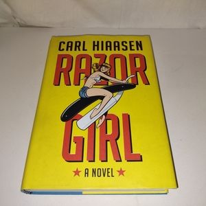 Razor Girl by Carl Hiaasen 2016 Hardcover GC